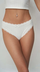 Women’s Lingerie Lottie Pointelle Knit Briefs Briefs Boa Boa