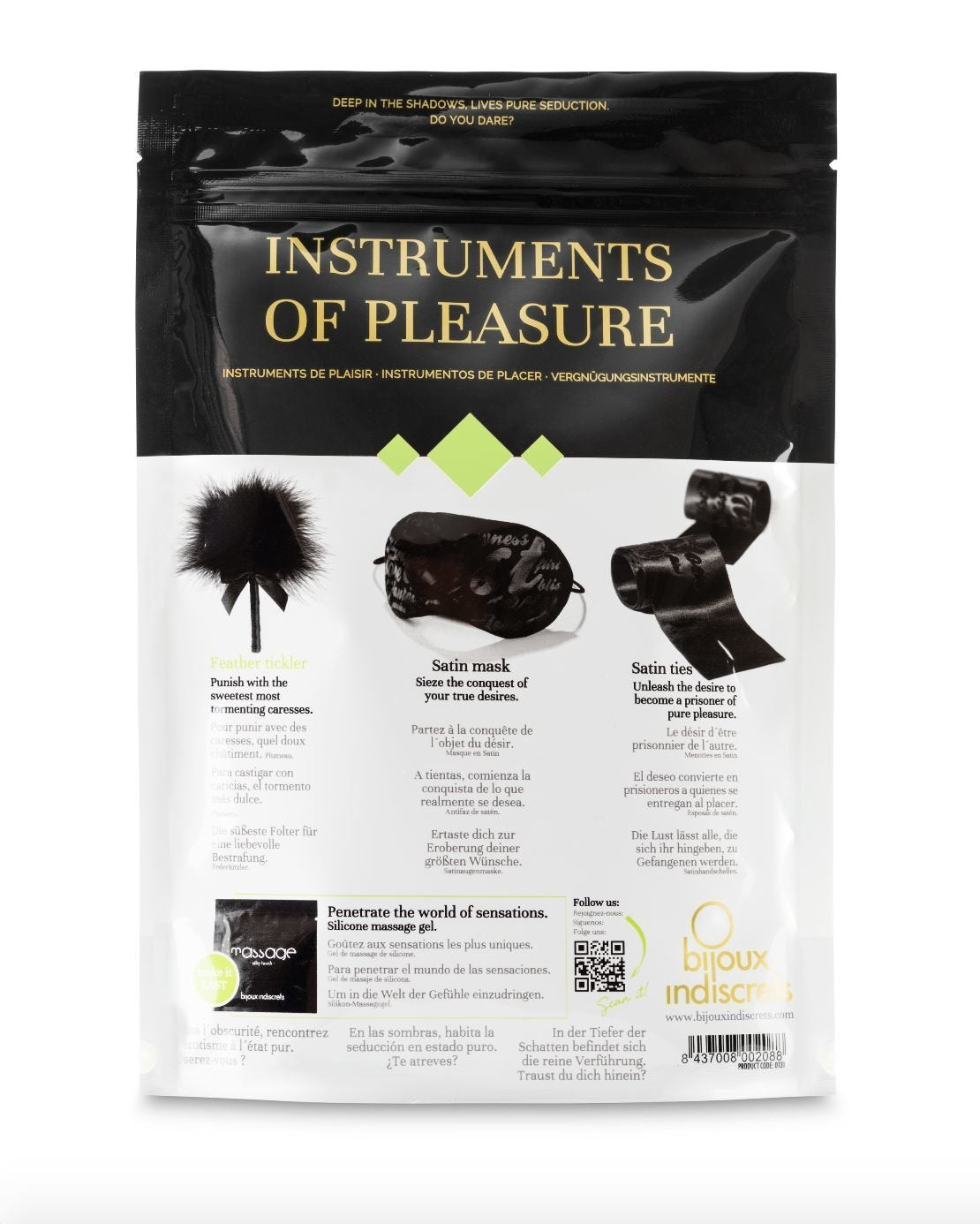 Women’s Lingerie Instruments of Pleasure Pleasure set Bijoux Indiscrets