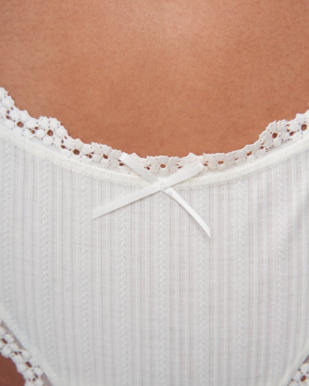 Women’s Lingerie Lottie Pointelle Knit Thong Thong Boa Boa