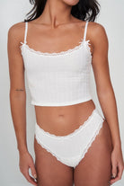 Women’s Lingerie Lottie Pointelle Knit Cami Cami Top Boa Boa