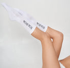 Women’s Lingerie 2-pack Everyday Logo Socks - White Socks Boa Boa   