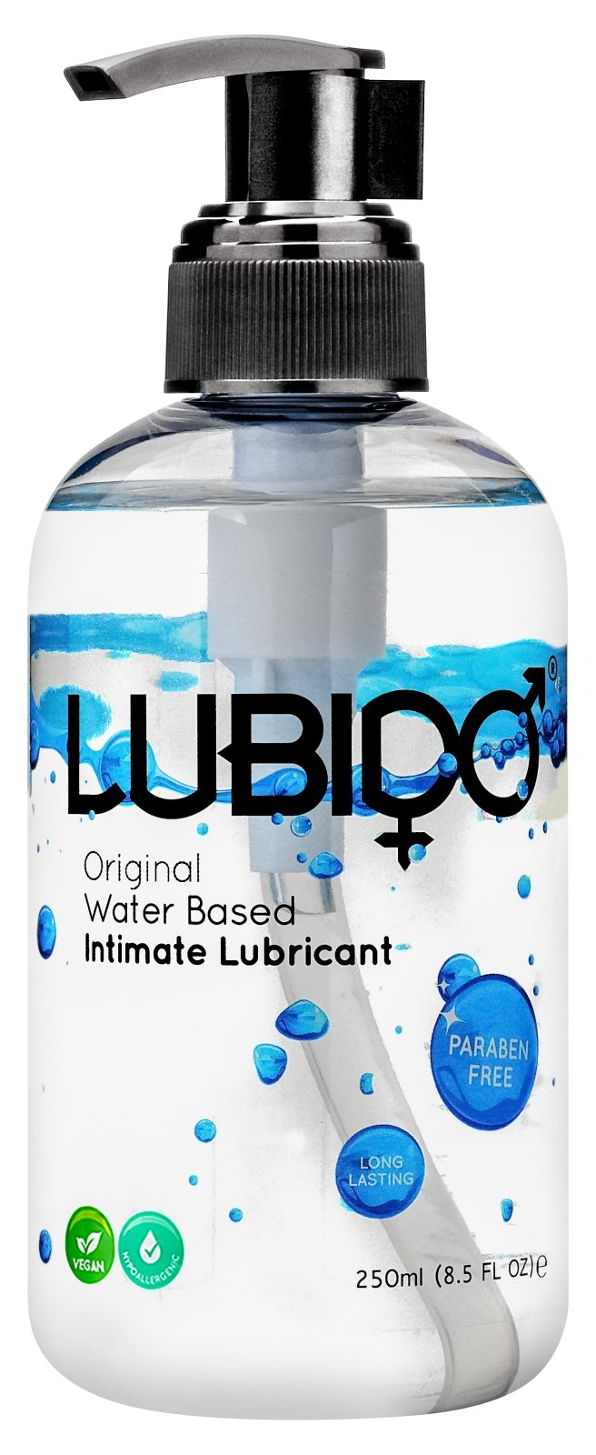 Women’s Lingerie Lubido Original Water Based Paraben Free Intimate Gel Lube - 250ml Lube Lubido   
